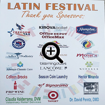 Latin Festival Sponsors